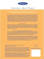 Practice In Music Theory - Grade 6 Product Image