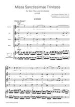 Zelenka: Missa Sanctissimae Trinitatis in A minor ZWV 17 Product Image