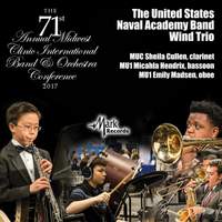 2017 Midwest Clinic: The United States Naval Academy Band Wind Trio (Live)