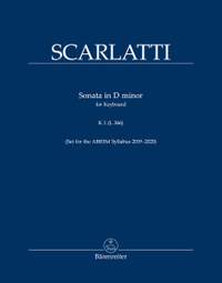 Scarlatti, Domenico: Sonata in D minor, Kp. 1, L. 366