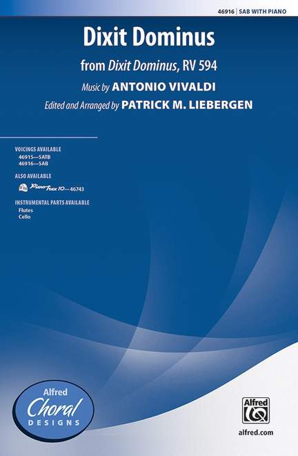 Vivaldi, A: Dixit Dominus SAB