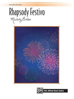 Bober, Melody: Rhapsody Festivo (1 piano 4 hands)