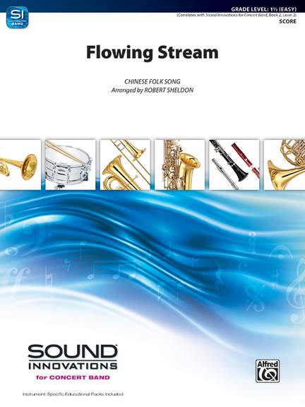 Sheldon, Robert: Flowing Stream (c/b score)