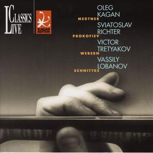 Medtner, Webern, Prokofiev & Schnittke: Oleg Kagan Edition, Vol. XIX