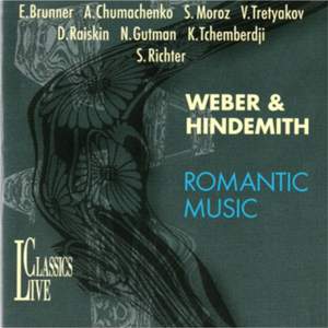 Weber & Hindemith: Romantic Music