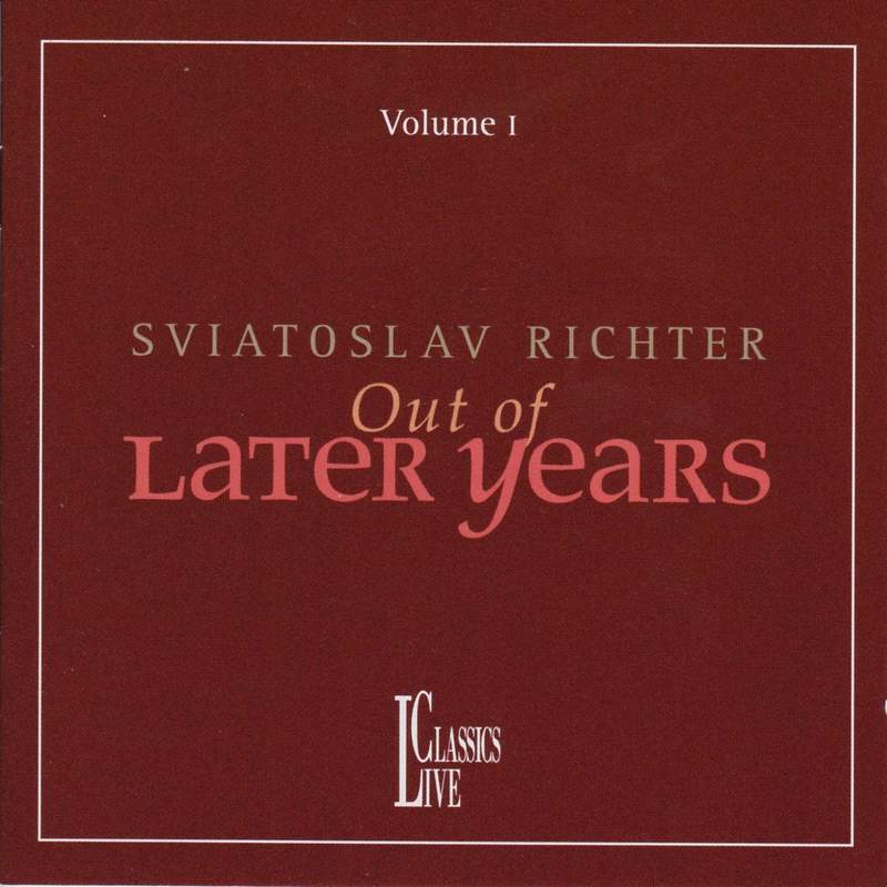 Sviatoslav Richter: Live in London, 14.06.1992 - Olympia