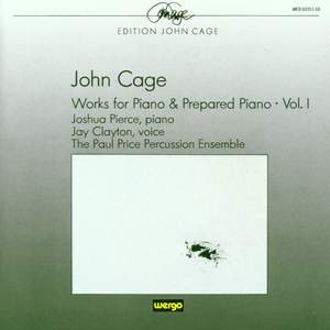 John Cage: Works for Piano & Prepared Piano - Vol.1