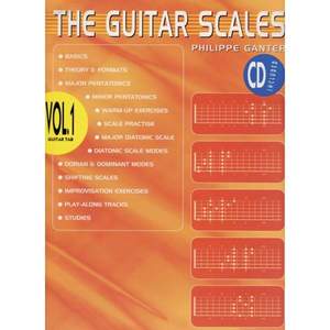 Philippe Ganter: Guitar Scales - Volume 1 (en anglais) + CD
