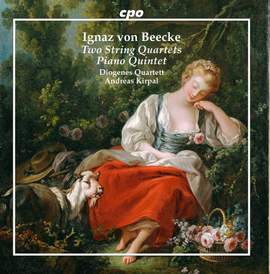 Beecke: 2 String Quartets & Piano Quintet