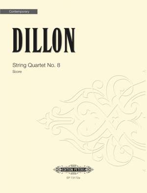 Dillon, James: String Quartet No. 8 (score)