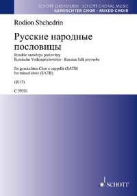 Shchedrin, R: Russkie narodnye poslovitsy