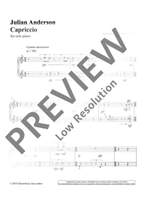 Anderson, J: Capriccio Product Image