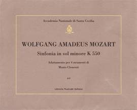 Remo Giazotto: Sinfonia in sol minore K 550