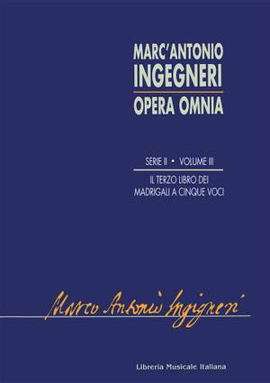 Marco Mangani: Il terzo libro dei madrigali a cinque voci