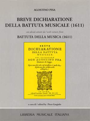 Piero Gargiulo: Breve dichiaratione della battuta musicale (1611)