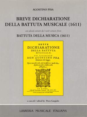 Piero Gargiulo: Breve dichiaratione della battuta musicale (1611)