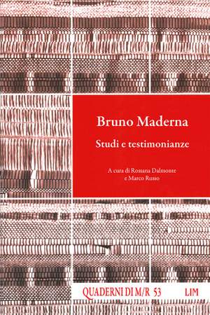 Rossana Dalmonte_Marco Russo: Bruno Maderna