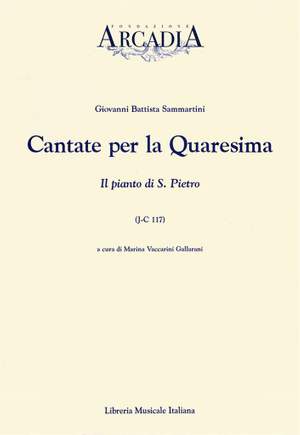 Marina Vaccarini Gallarani: Cantate per la Quaresima