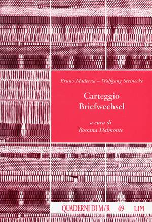 Rossana Dalmonte: Carteggio. Briefwechsel