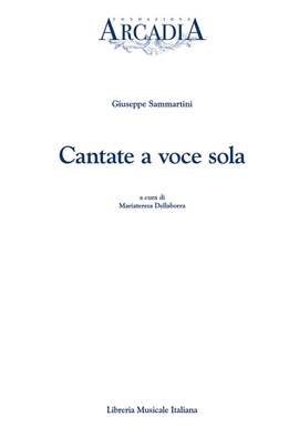 Mariateresa Dellaborra: Cantate a voce sola