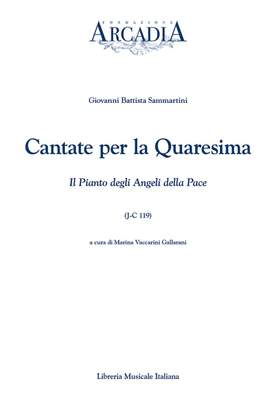 Marina Vaccarini Gallarani: Cantate per la Quaresima