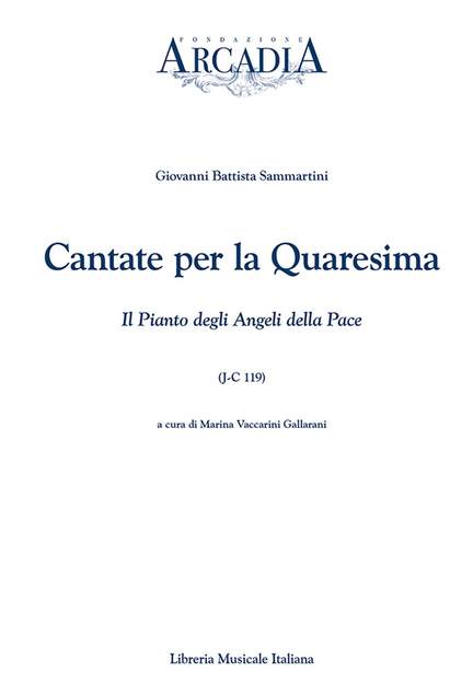 Marina Vaccarini Gallarani: Cantate per la Quaresima