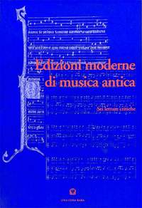 Marina Toffetti: Edizioni moderne di musica antica