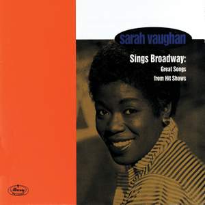 Sarah Vaughan Sings Broadway: Great Songs From Hit Shows Product Image