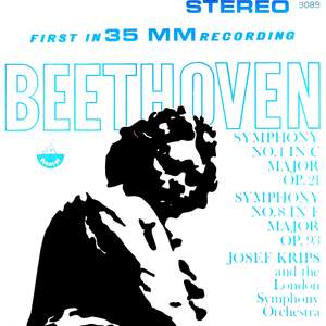 Beethoven: Symphonies No. 1 & 8