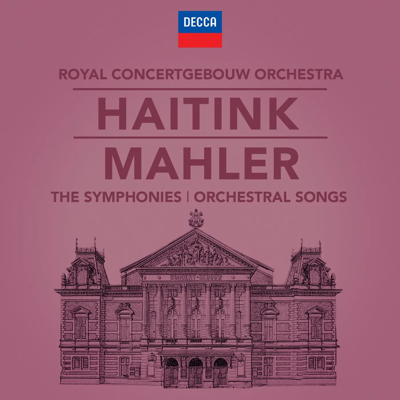 クラシック Mahler The Symphonies Orchestral songs Gustav Mahler, Riccardo Chailly, Royal Concertgebouw Orchestra