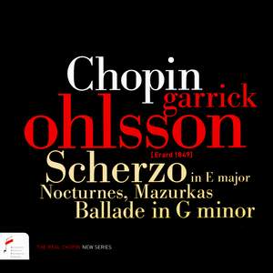 Chopin: Scherzo in E major, Nocturnes, Mazurkas, Ballade in G minor