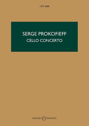Prokofiev, S: Cello Concerto in E minor op. 58 HPS 1608