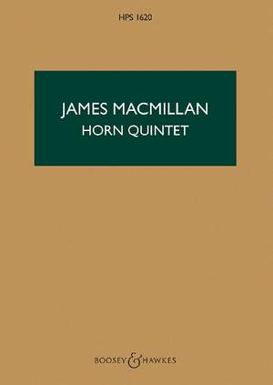 MacMillan, J: Horn Quintet HPS 1620