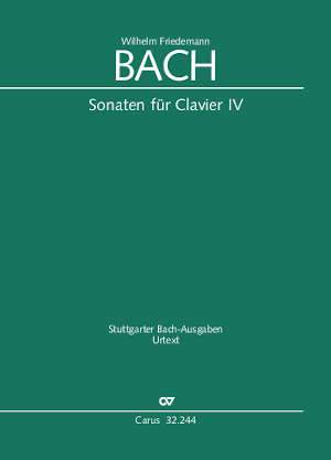 W. F. Bach: Sonatas for solo keyboard instrument IV