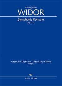 Widor: Symphonie Romane pour Orgue