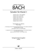 W. F. Bach: Sonatas for solo keyboard instrument I Product Image