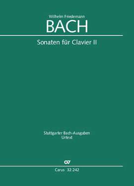 W. F. Bach: Sonatas for solo keyboard instrument II