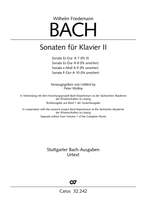 W. F. Bach: Sonatas for solo keyboard instrument II Product Image