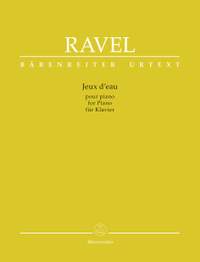 Ravel, Maurice: Jeux d'eau for Piano