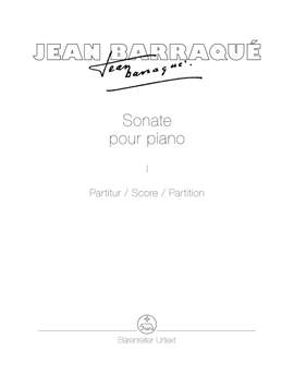 Barraqué, Jean: Sonate pour piano
