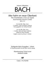 Bach, JS: Mer hahn en neue Oberkeet. Bauernkantate BWV212 Product Image