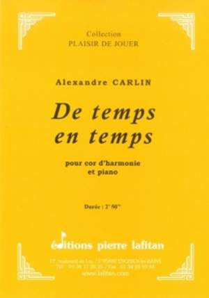 Alexandre Carlin: De Temps En Temps
