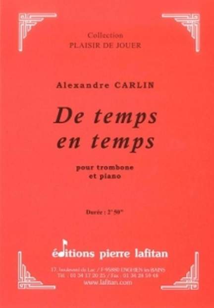 Alexandre Carlin: De Temps En Temps
