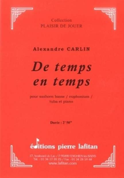 Alexandre Carlin: De Temps En Temps
