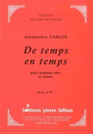 Alexandre Carlin: De Temps En Temps