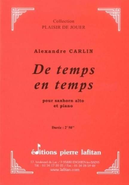 Alexandre Carlin: De Temps En Temps