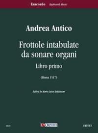 Andrea Antico: Frottole Intabulate