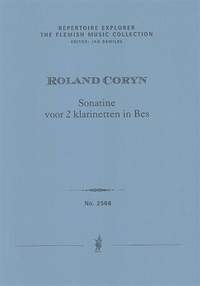 Coryn, Roland: Sonatina for 2 clarinets in B-flat