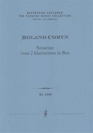 Coryn, Roland: Sonatina for 2 clarinets in B-flat