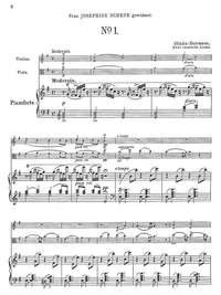 Herrmann, Eduard Emil: Two Russian Songs for Piano Trio based on songs by Glinka and Balakirev